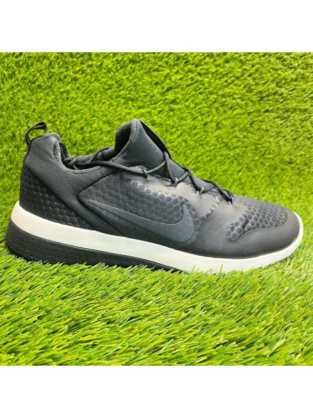 Nike Ck Racer Mens Size 9.5 Black Sail Athletic Running Walking Shoes Sneakers‎